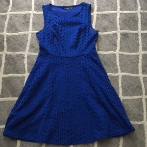 Blue dress